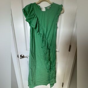 Elegant Green Maxi Dress